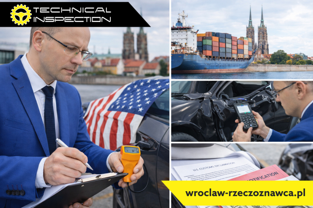 Import auta z USA do Wrocławia? Rzeczoznawca pomoże Ci z wyceną do akcyzy i urzędu celnego